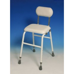Perching Stool with backrest